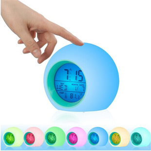 Light Luminous Sunrise Sunset Clock Digital Wakeup Clo Alarm