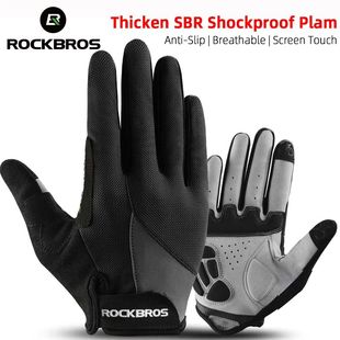Spring Autumn Breathable ROCKBROS Finger Gloves Full Bike