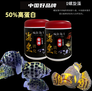 海鱼专用淡化金鼓观淡水三色金鼓花尾趸老鼠斑石斑龙趸鱼红友鱼