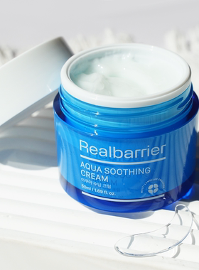 韩国Real Barrier丽欧蓓莉面霜50ml长效保湿润肤舒缓修护屏障