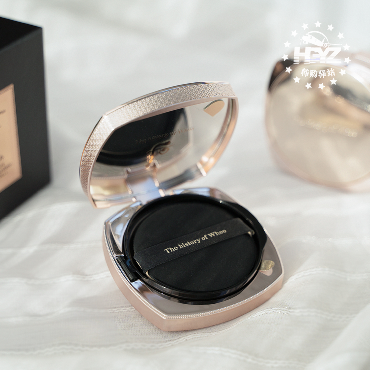 韩国WHOO后天率丹精华气垫带替换持久保湿遮瑕滋润修饰肤色bb