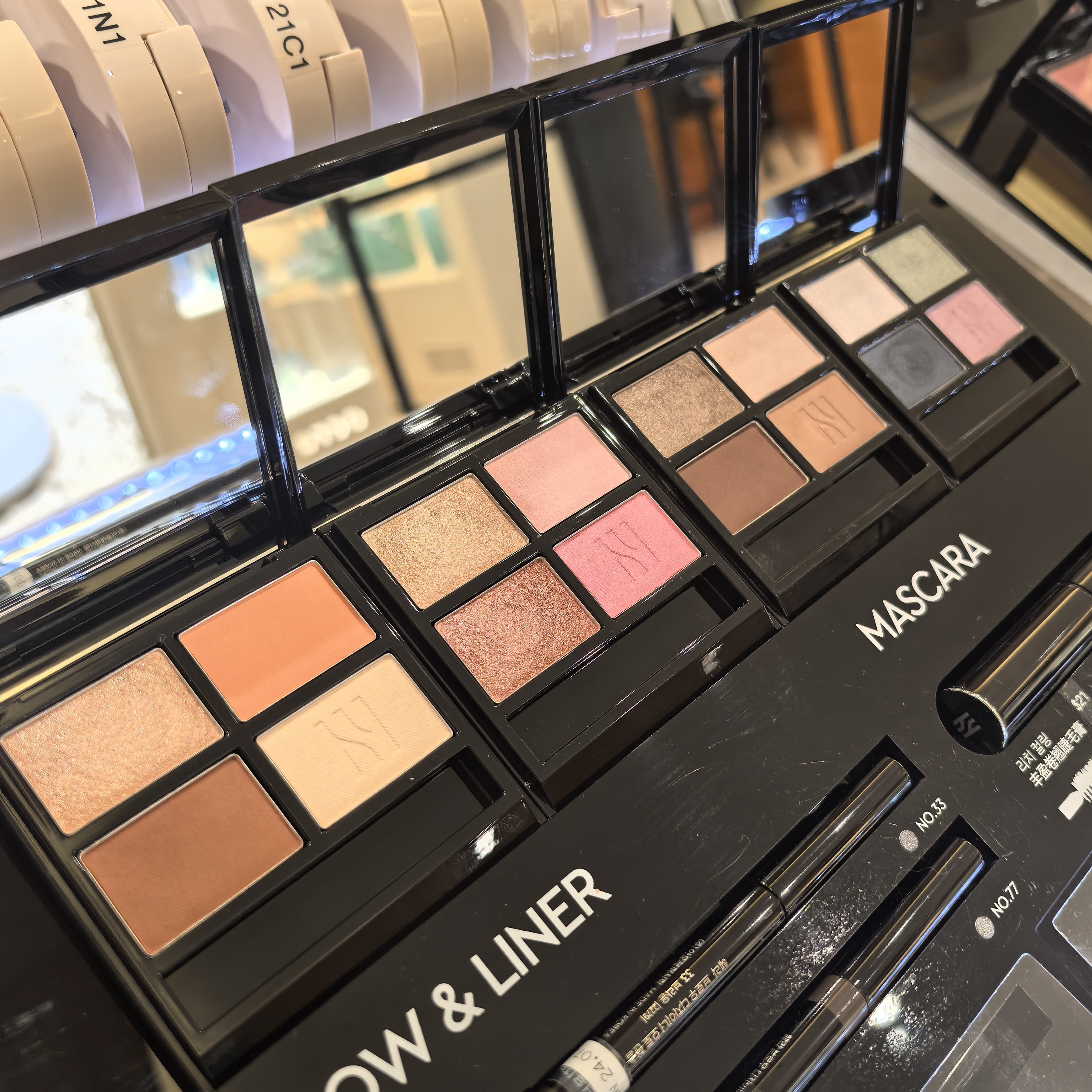 韩国Hera赫拉赫妍四色眼影盘哑光珠光显色服帖持久不飞粉9g