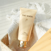 韩国WHOO后洗面奶正品 女拱辰享泡沫洁面乳180ml控油抚纹深层清洁