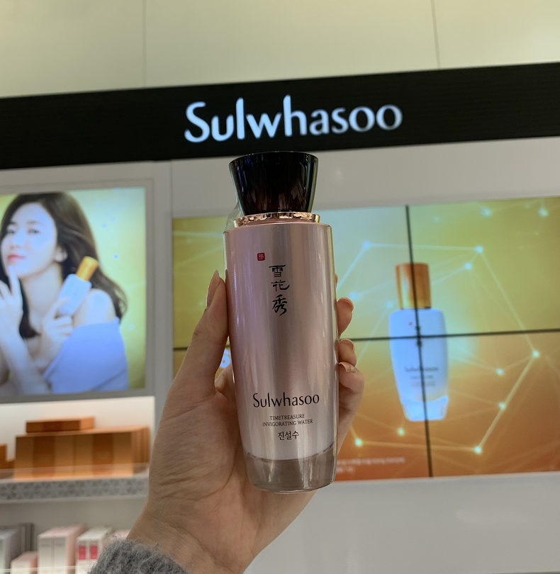 雪花秀臻雪爽肤水韩国SULWHASOO珍雪保湿补水滋润抚纹新款水125ml