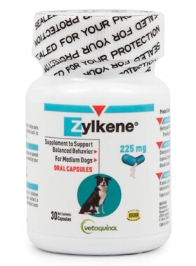 法国威隆Zylkene苏劲225MG新幼猫犬转换环境 预防应激反应10粒