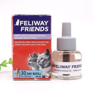 海淘版法国Feliway朋友款多猫型防冲突防应激托运猫费洛蒙补充液