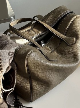 高端女包通勤系列高级质感简约35cmTC头层牛皮维多利亚包手提包女