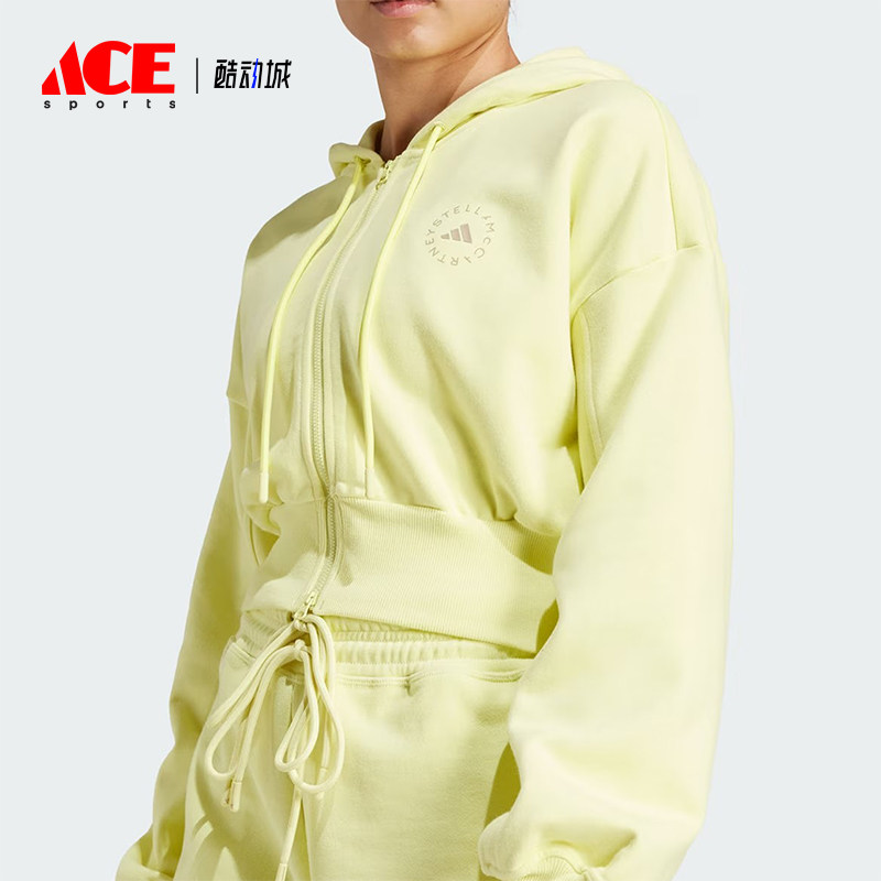 Adidas/阿迪达斯正品新款女士短款运动连帽夹克外套IN3636,运动服/休闲服装,运动茄克/外套,淘宝优惠券,粉丝福利购,淘宝优惠卷