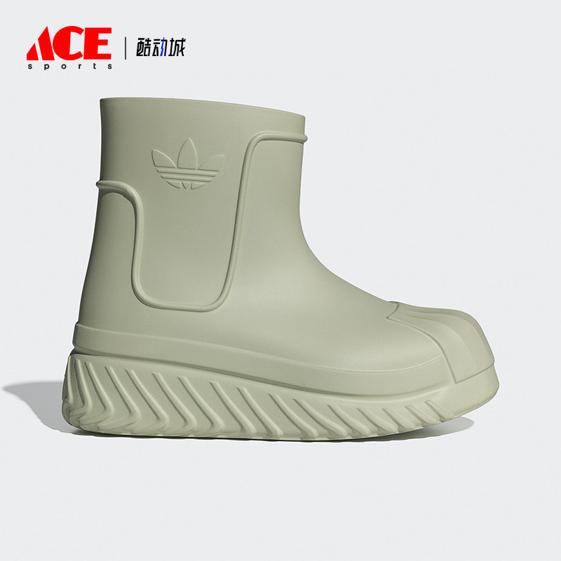 阿迪达斯女士贝壳头高帮靴