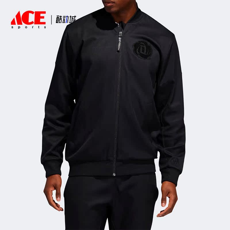 Adidas/阿迪达斯正品新款男子运动篮球梭织夹克外套DZ0582