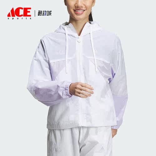 阿迪达斯女子运动休闲夹克