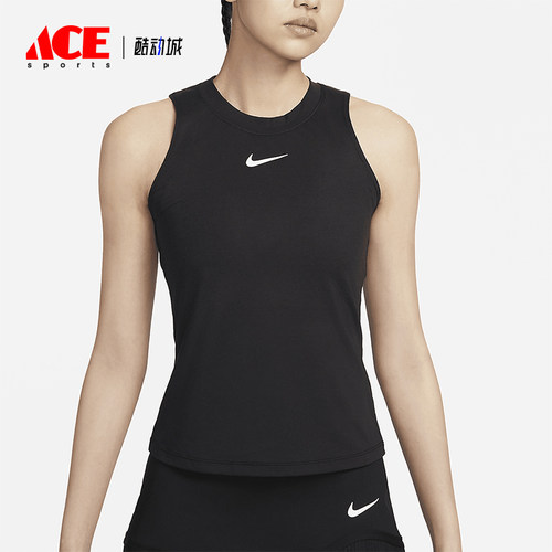 耐克女士网球运动背心运动T恤