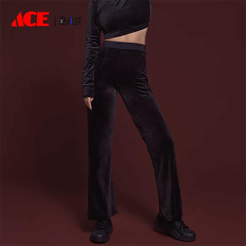 Adidas/阿迪达斯正品2023新款女士休闲修身喇叭运动裤IT9661