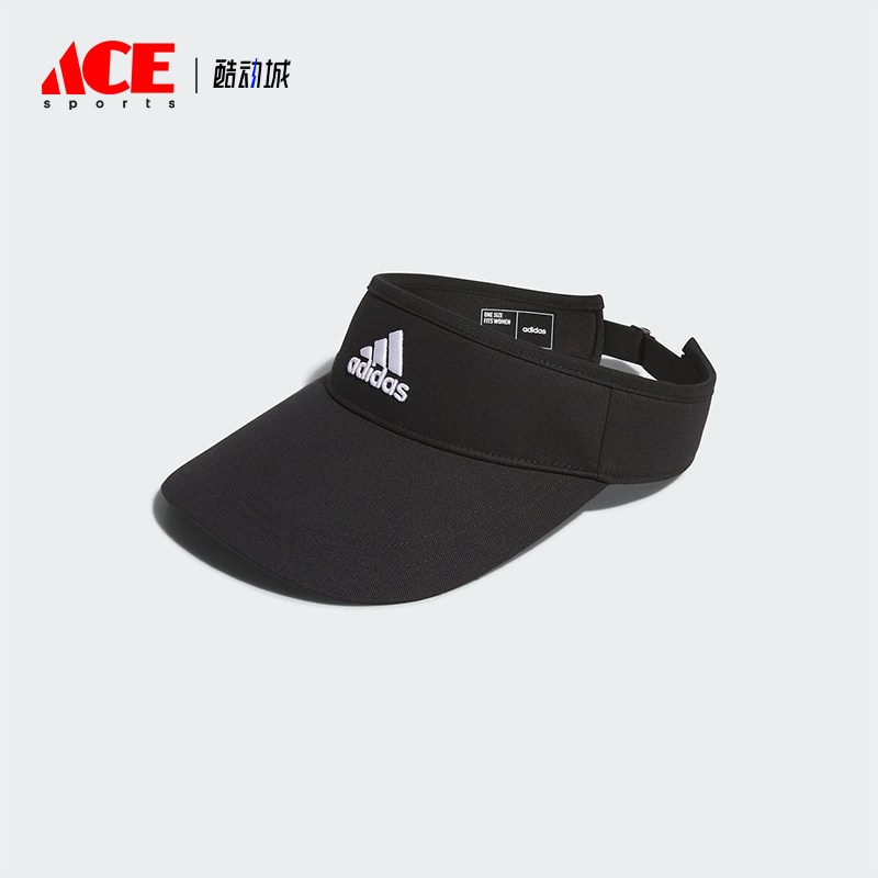 阿迪达斯女士运动遮阳空顶帽