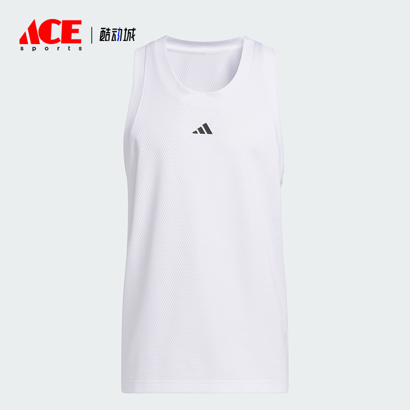 阿迪达斯男士篮球运动背心