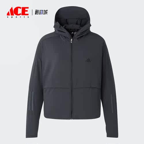 Adidas/阿迪达斯正品夏季女子款凉感轻薄帽檐面罩休闲外套IW9434
