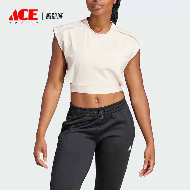 阿迪达斯女子运动短袖
