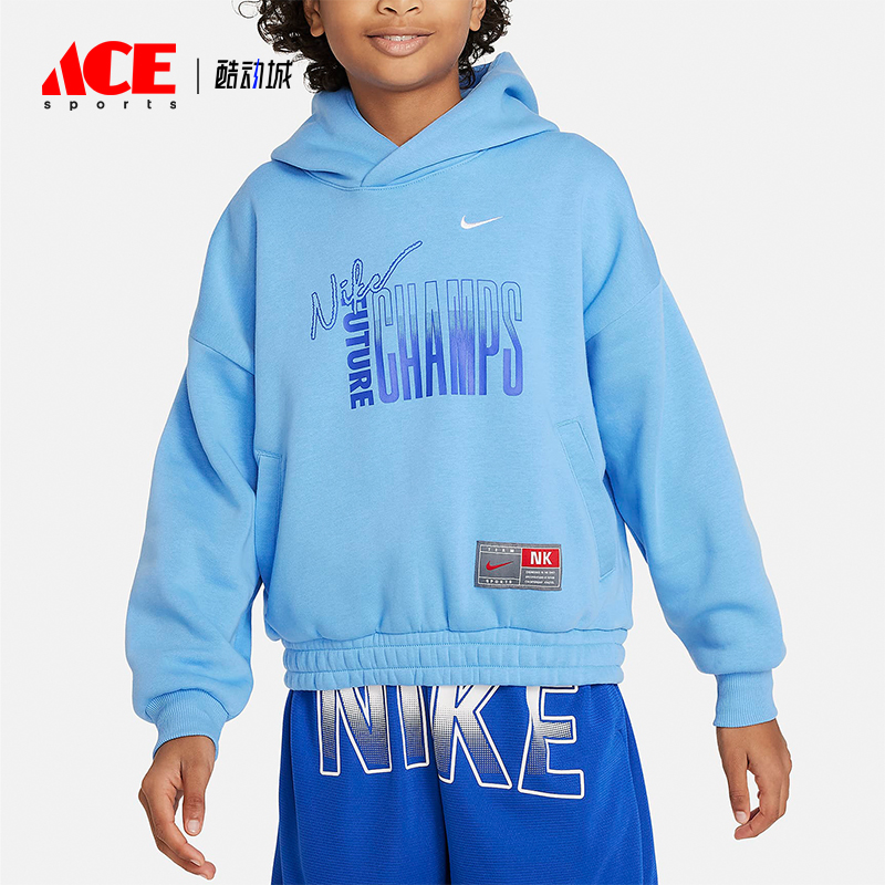 Nike/耐克正品Culture of Basketball大童加绒卫衣FN8355-412