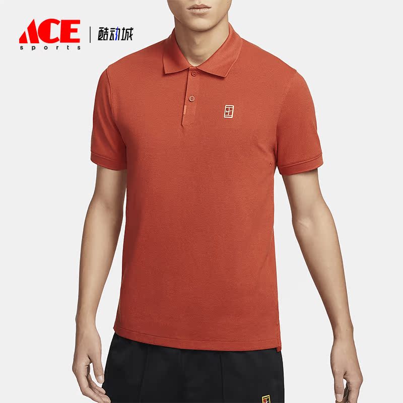 耐克男士修身版型翻领T恤POLO衫