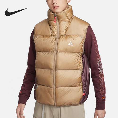 Nike/耐克正品新款男女款休闲保暖立领棉马甲FZ6192-282