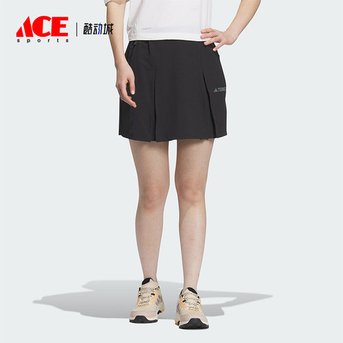 阿迪达斯女士户外运动裙裤