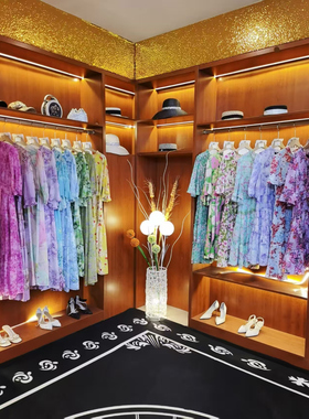 编号【N-001-N-055】浪漫出游茶歇印花连衣裙夏季