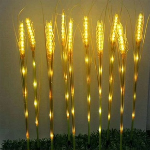 LED发光麦穗灯太阳能户外庭院草坪公园装饰亮化景观稻穗灯