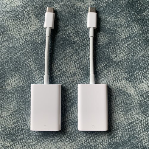 Apple/苹果USB-C转SD卡读卡器iPhone苹果电脑iPad相机Mac读卡器