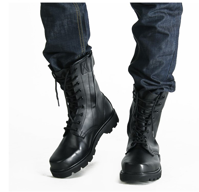 马丁靴男作战靴男女陆战战术靴
