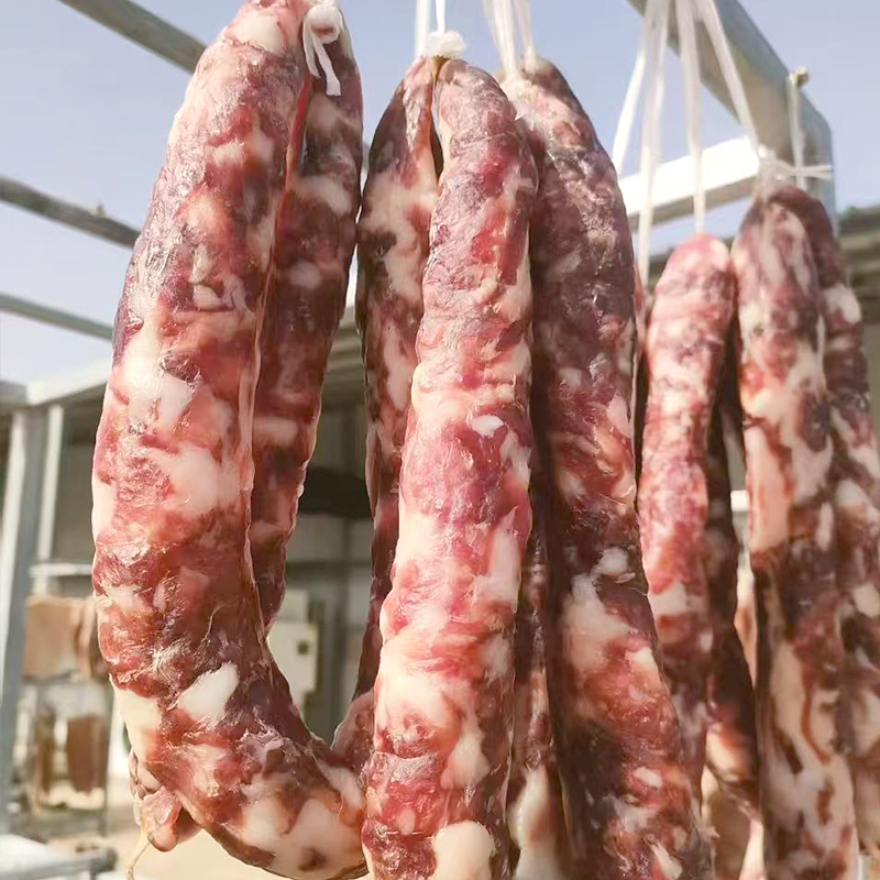 【安徽纯肉香肠】无淀粉纯手工猪肉灌肠腊肠淮南寿县自然晾晒风干