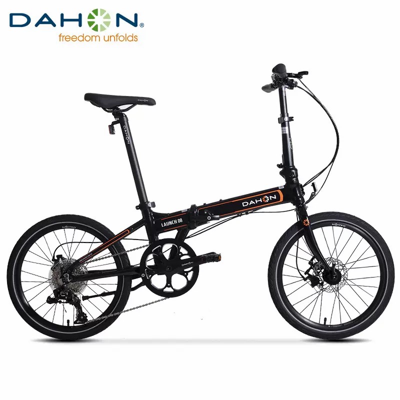 DAHON大行 D8 20寸8速碟刹 超轻铝合金折叠自行车 成人男女单车