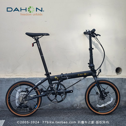 Dahon大行 K3 Plus Mini 16寸349折叠自行车变速碟刹成人男女单车