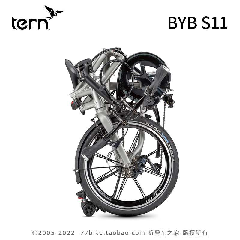 TERN燕鸥 BYB So11折叠自行车 20寸11速铝合金超轻便捷通勤成人-封面