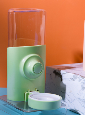 兔子静音水壶饮食器喝水碗大容量自动续水600毫升兔子龙猫荷兰猪