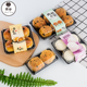 吸塑盒西点烘焙盒子 蛋黄酥肉松小贝蟹小方雪媚娘泡芙包装 烘动