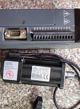 信捷400W伺服电机MS-60STE-M01330BZ-20P4驱动器DS2-20P4-AS 二手
