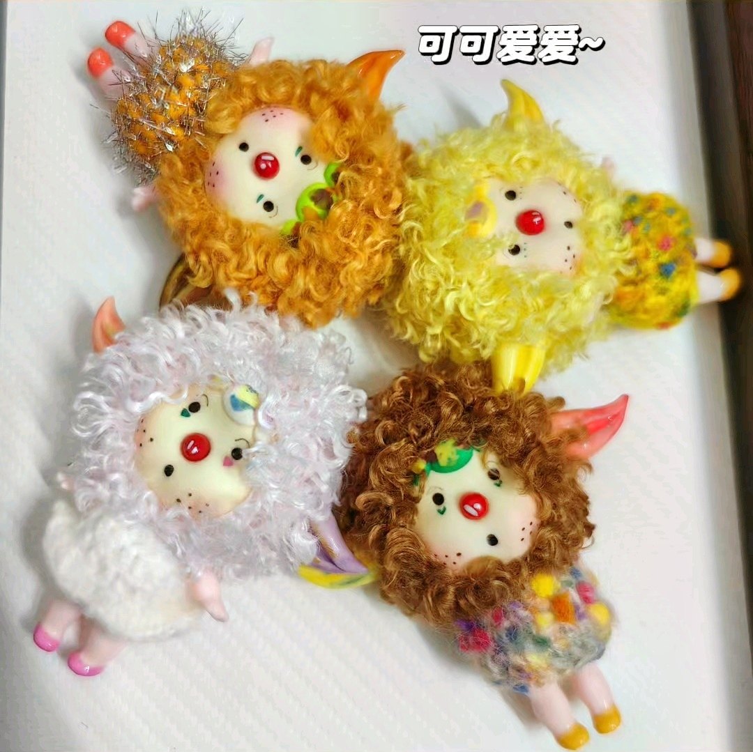 原创梦幻精灵毛绒挂件毛球钥匙扣挂件公仔包包挂饰创意小礼物,服饰配件/皮带/帽子/围巾,包挂件,淘宝优惠券,粉丝福利购,淘宝优惠卷
