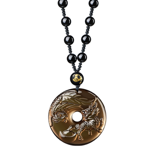 易明居金蟾拜象吉宏吊坠2026年属龙吉祥佩戴物生肖龙项链挂件男女