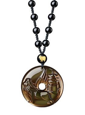 易明居麟龟赐瑞吉宏吊坠属羊项链