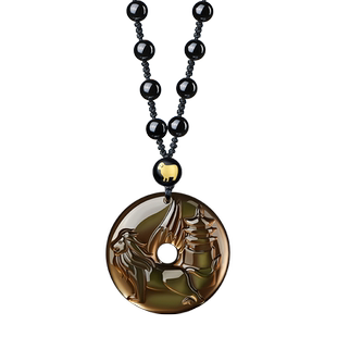 易明居麟龟赐瑞吉宏吊坠2026属羊的吉祥佩戴物生肖羊项链挂件男女