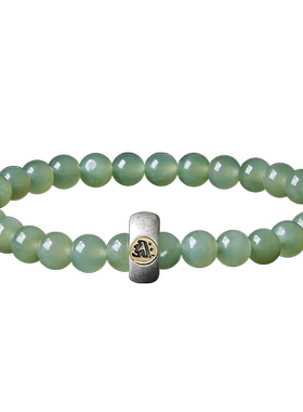 和田玉手串文玩佛珠本命佛手链