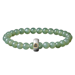 和田玉手串男女文玩佛珠本命佛文殊普贤菩萨大日如来转运珠手链