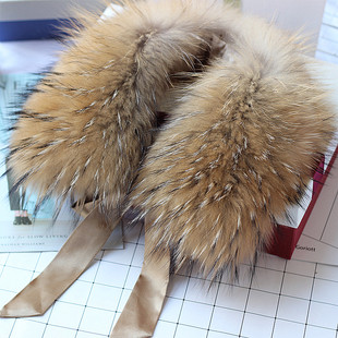 狐狸毛领子真毛貉子毛领冬季皮草毛呢大衣男女通用方领