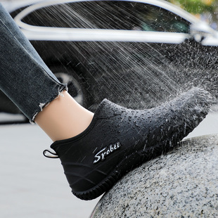 四季 低帮运动雨鞋 女款 防滑防水厨房工作甜美胶鞋 通勤雨靴成人水鞋