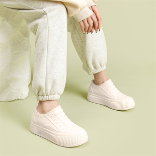 短筒浅口加绒雨靴成人时尚 低帮轻便水鞋 女款 防水防滑雨鞋 厨房胶鞋