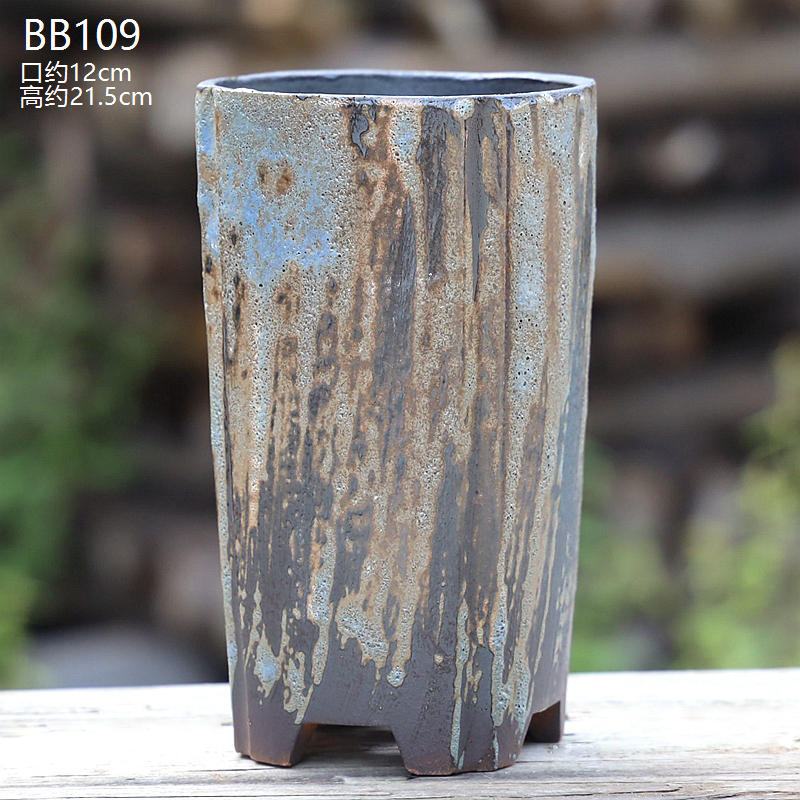 老桩陶瓷多肉花盆切口圆口自选