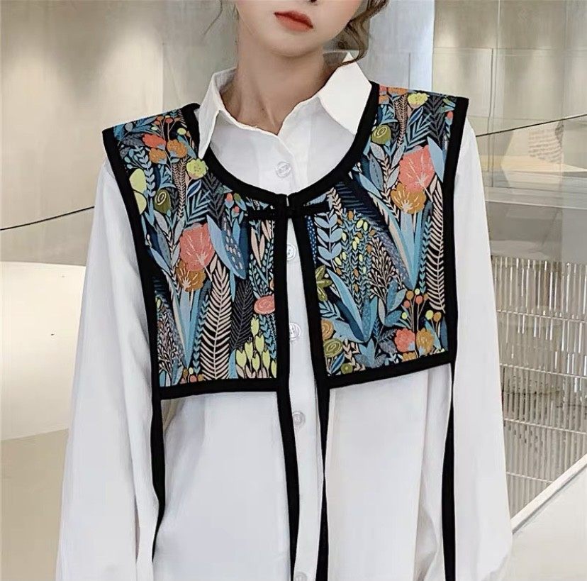 披肩围巾假领子绑带搭肩百搭马甲印花背心外搭复古系带女春秋潮流,服饰配件/皮带/帽子/围巾,围巾/丝巾/披肩,淘宝优惠券,粉丝福利购,淘宝优惠卷