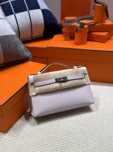 凯莉一代09梦幻紫swift皮手提包女士包