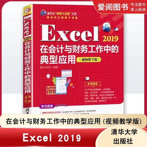 正版Excel 2019在会计与财务工作中的典型应用 视频教学版 赛贝尔资讯 清华大学出版社 设定数据验规范输入数据 专业书籍