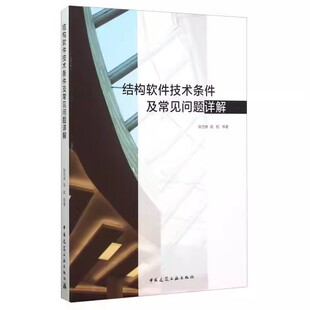 正版结构软件技术条件及常见问题详解 陈岱林 中国建筑工业出版社 荷载工况 活荷载计算 教程书籍